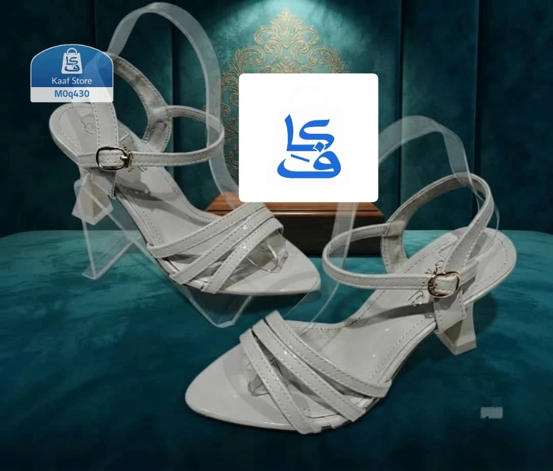 صندل نسائي أنيق بكعب بلوك متوسط thumbnail 4