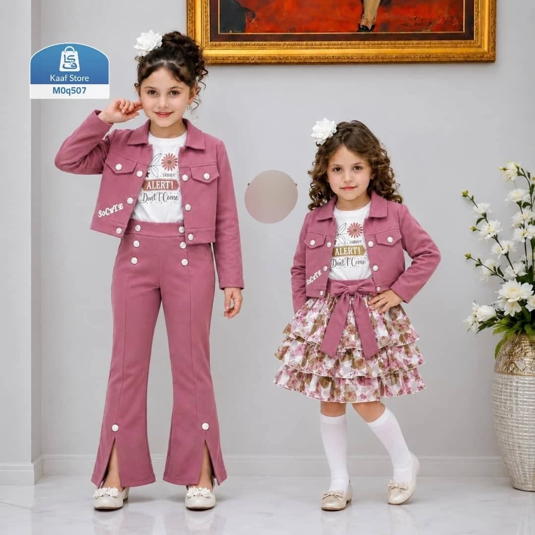 طقم بناتي 5 قطع رسمي thumbnail 4