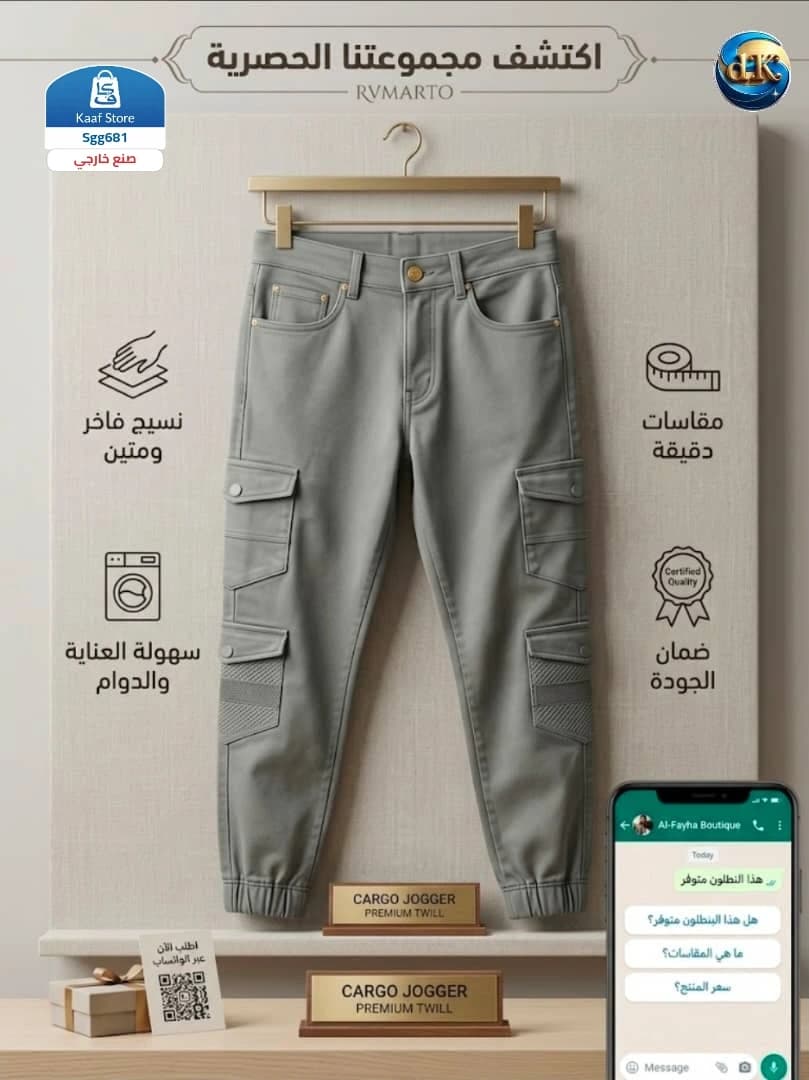 بنطلون رجالي تركي عصري thumbnail 7