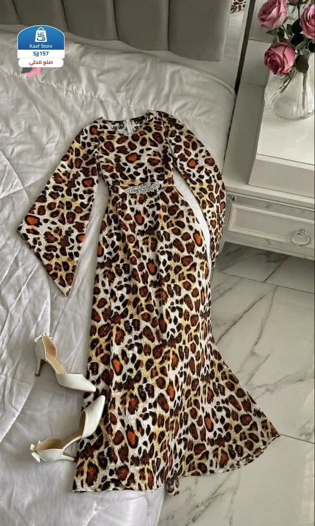 فستان جلابية نسائي Tiger thumbnail 2