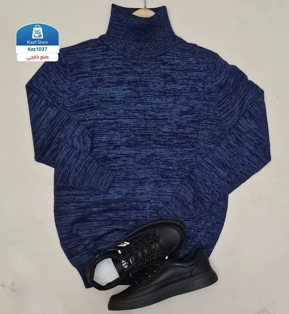 فنايل أبو رقبة صوف متموّج فاخر thumbnail 4