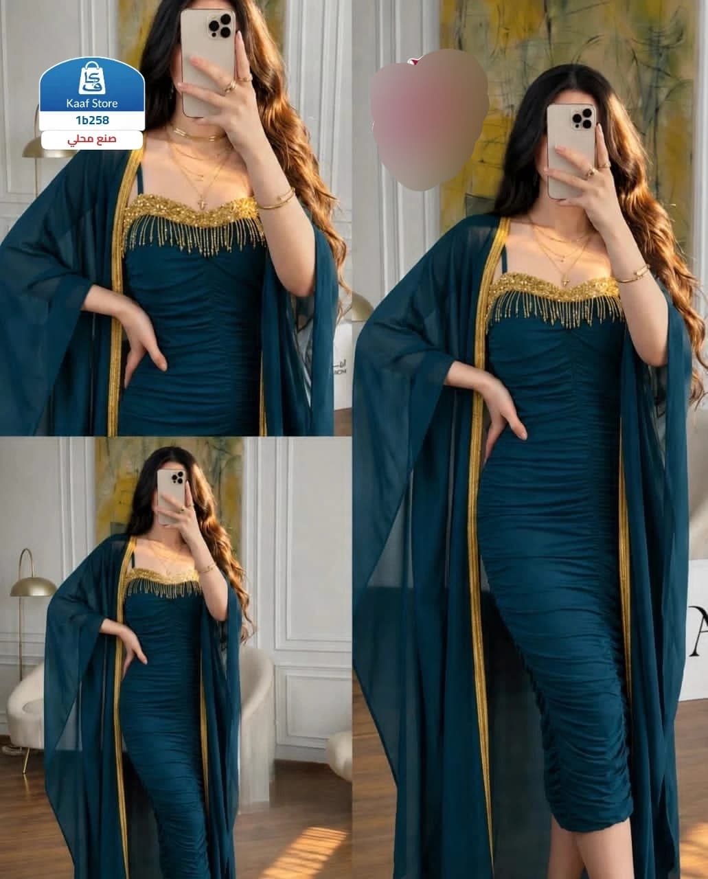 فستان سهرات فخم