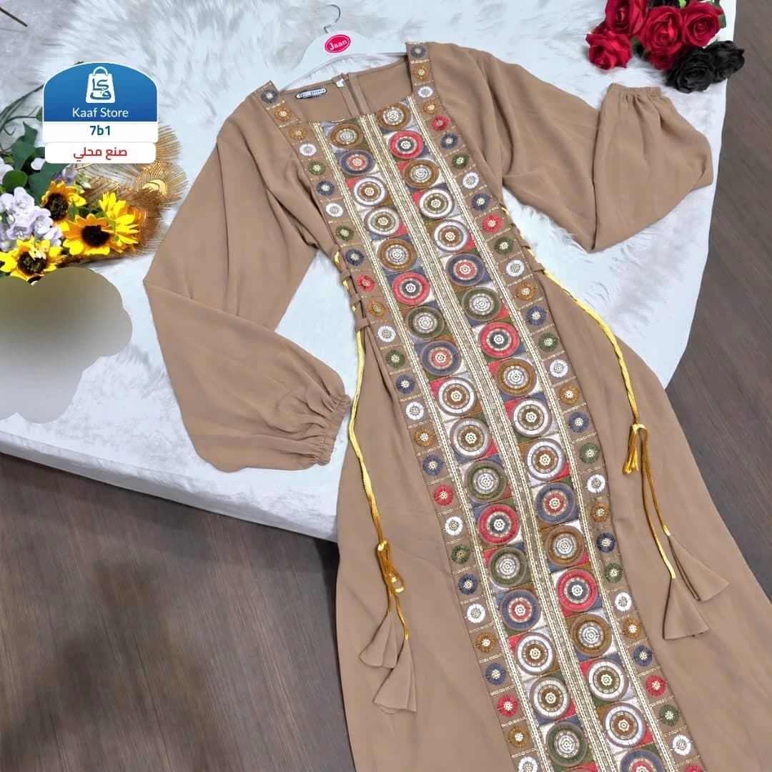 جلابية فريدة موديل خرافي thumbnail 4