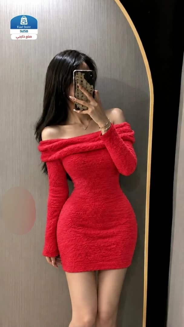 فستان أنيق بتصميم أوف شولدر thumbnail 3