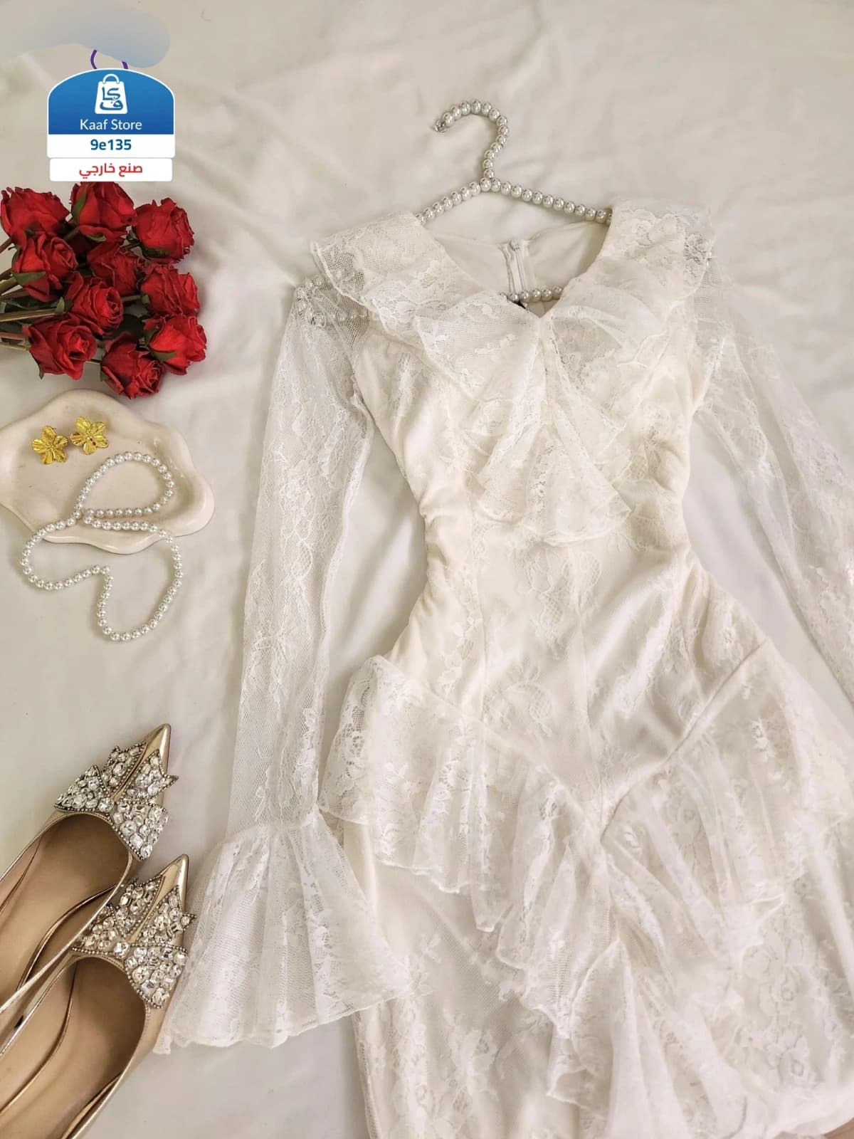 فستان Ruffle thumbnail 6