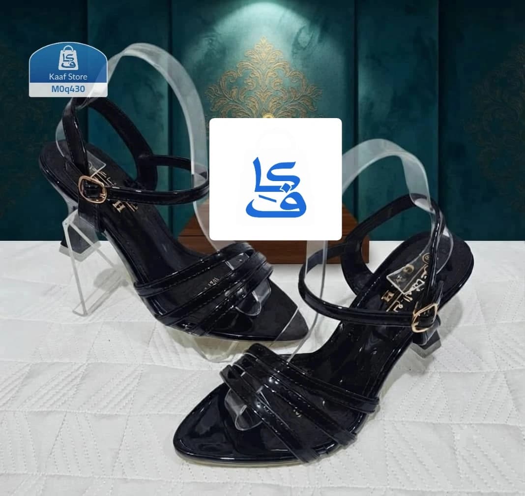 صندل نسائي أنيق بكعب بلوك متوسط