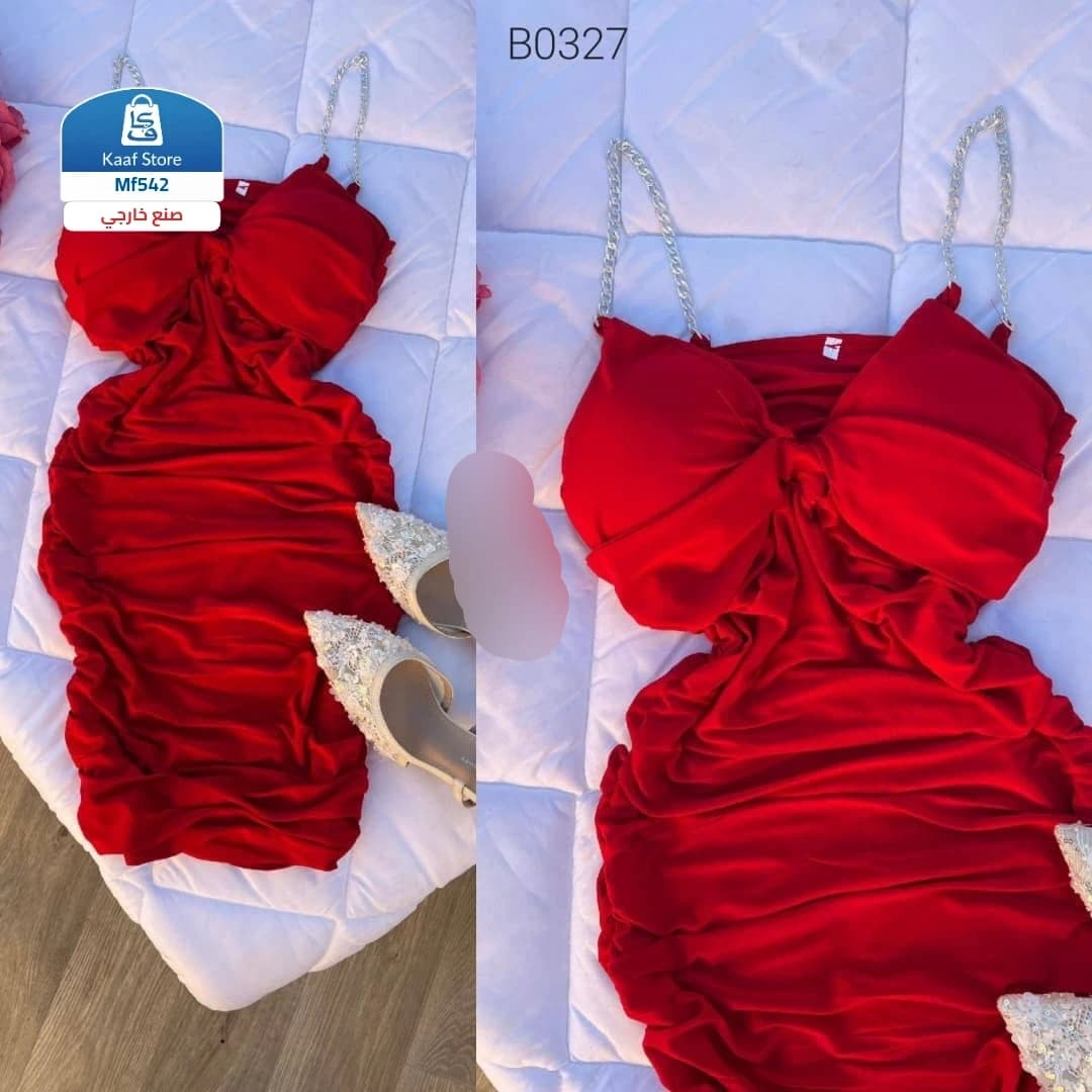 فستان قصير نسائي فخم - صورة 1