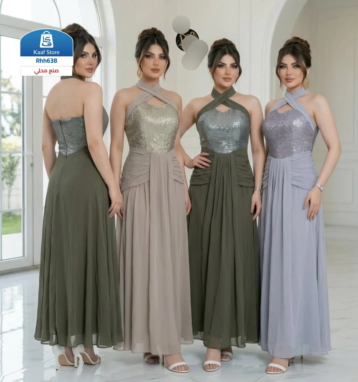 فستان سهرة تحفة فنية - صورة 1