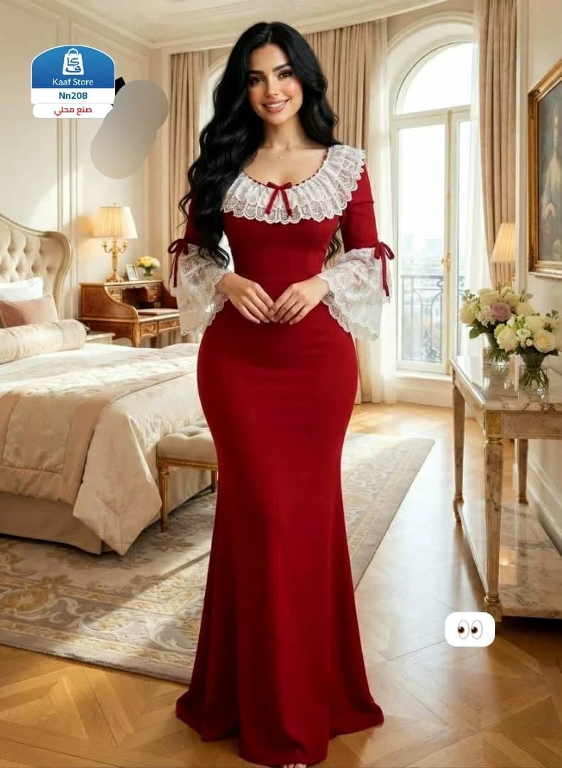 بجائم كتان دانتيل أبيض - صورة 1