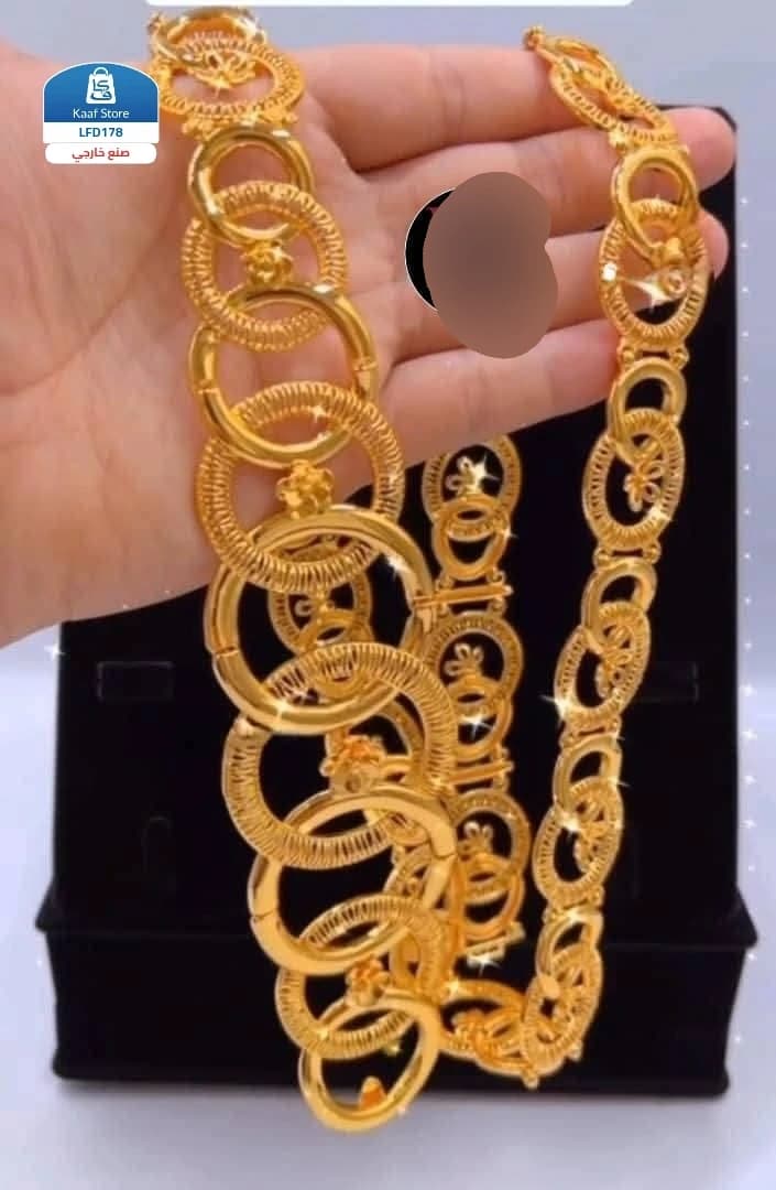 أحزمة ذهب صيني عيار 21 درجة أولى