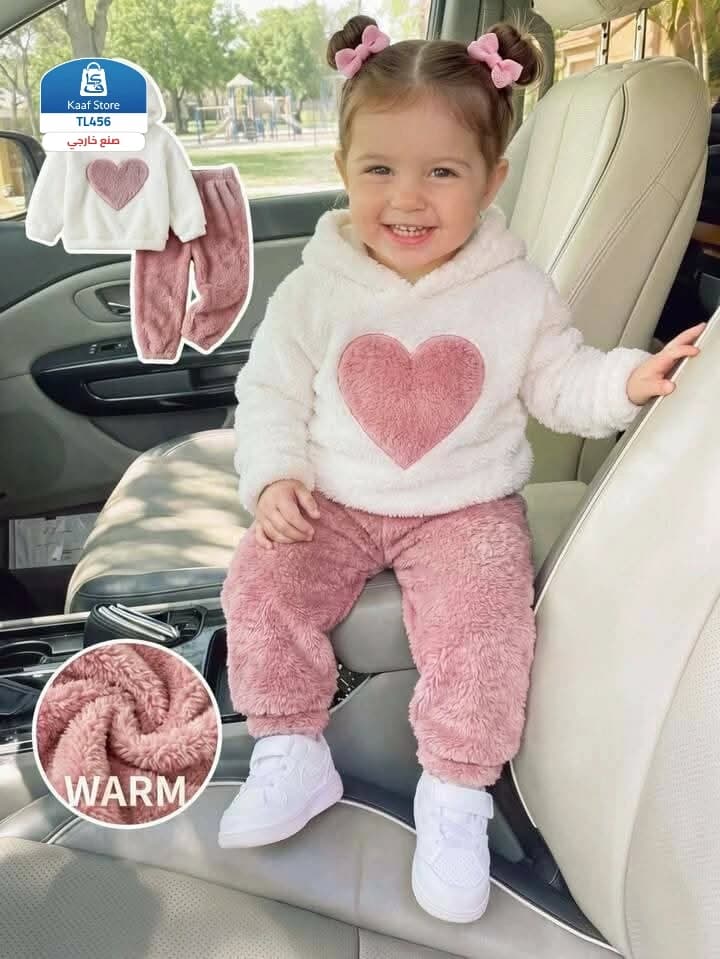 بجامة فرو أطفال فاخرة