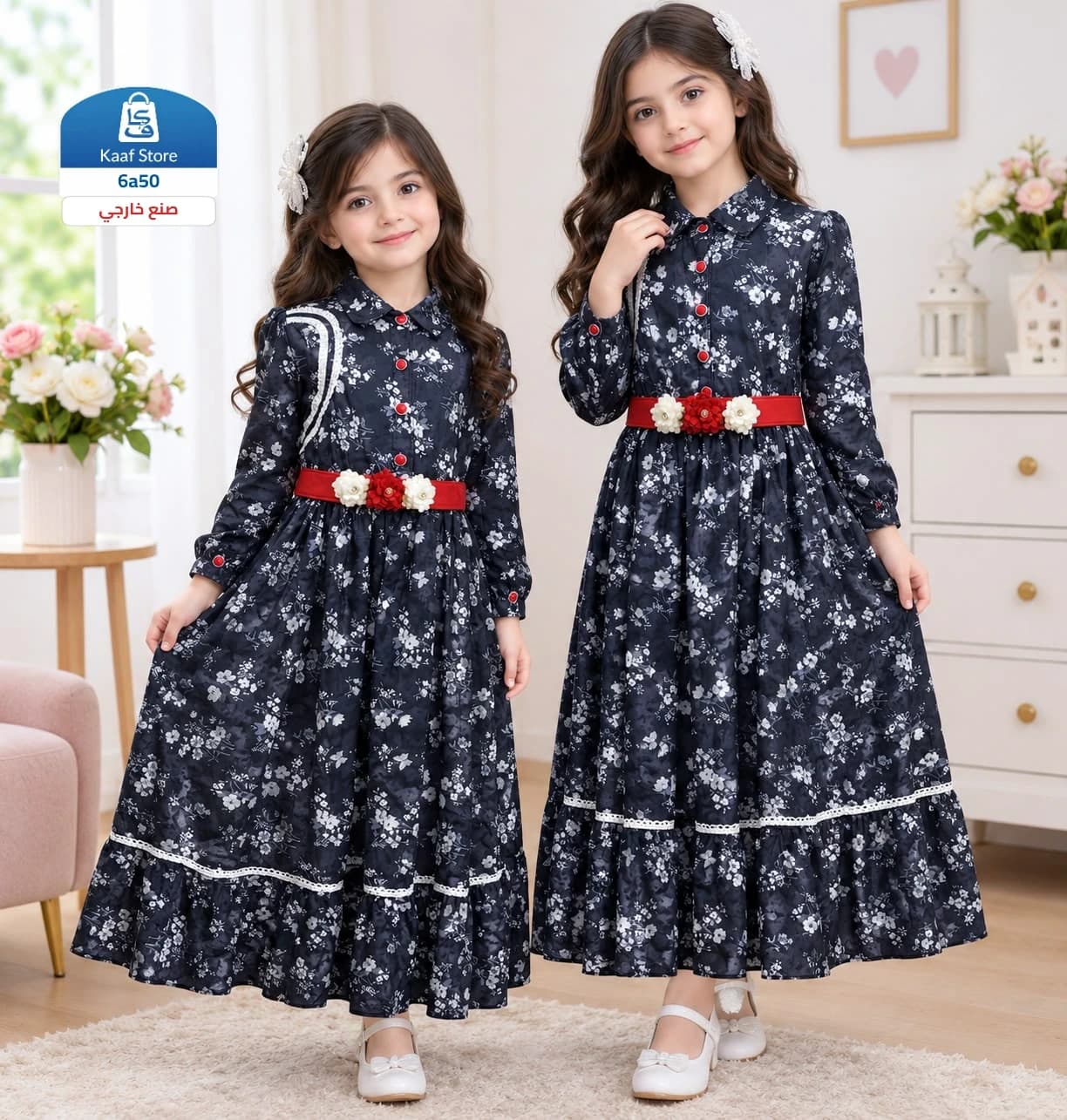 فساتين بناتي صناعه هندي