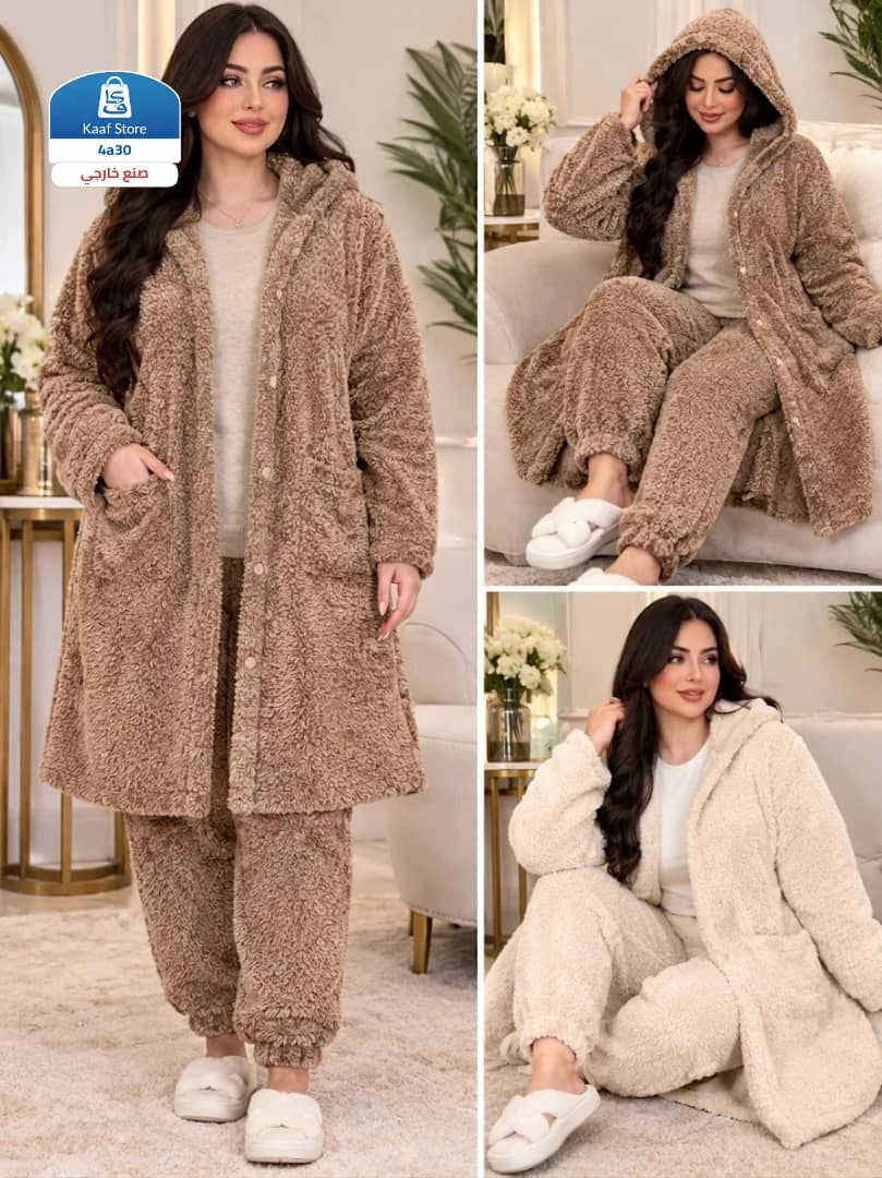 طقم نسائي شتوي أنيق