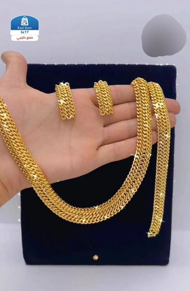 طقم بديل الذهب الصيني عيار 24 - صورة 1