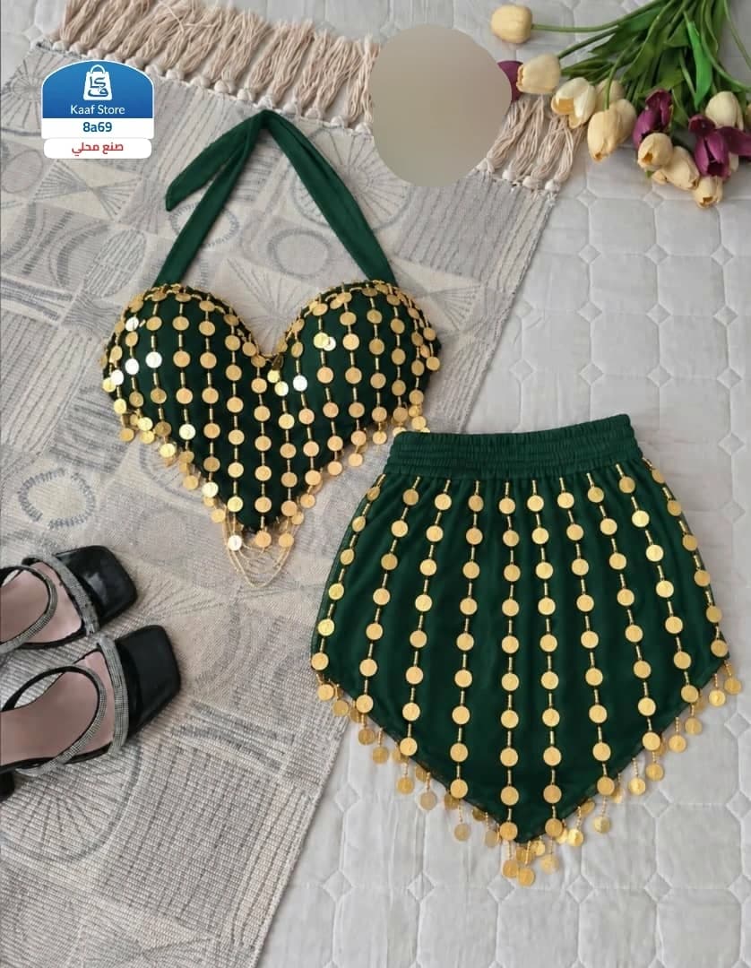طقم رقص نسائي أنيق - صورة 1