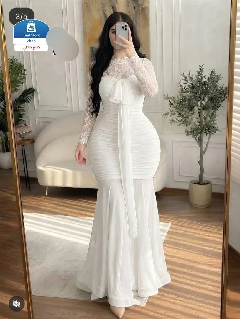 فستان سهرة نسائي فاخر - صورة 1