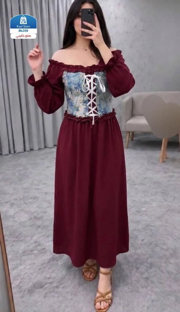 فستان ميدي أنيق - صورة 1