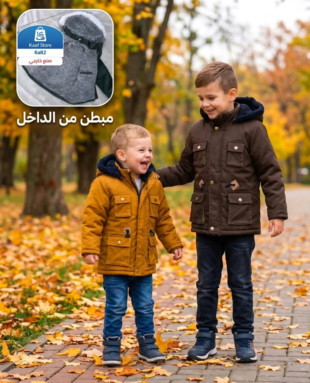 جواكت أطفال مبطن من الداخل - صورة 1