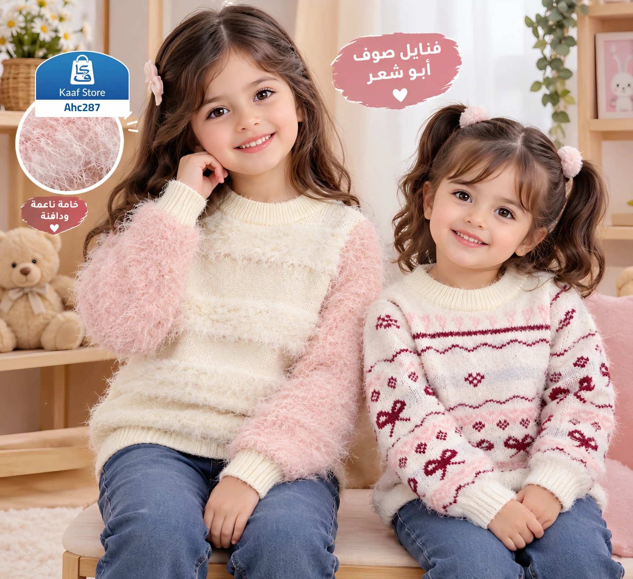 فنايل ولادي وبناتي صوف أبو شعر